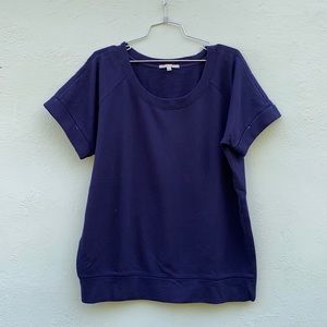 Gap Navy blue top.